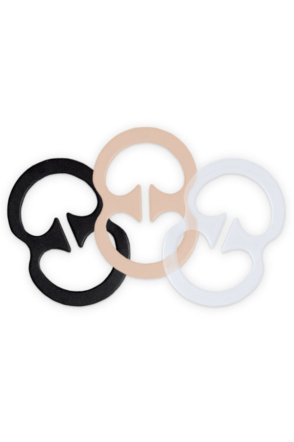 BeConfident  Racer Back Bra Clip - 3 pc - Wide